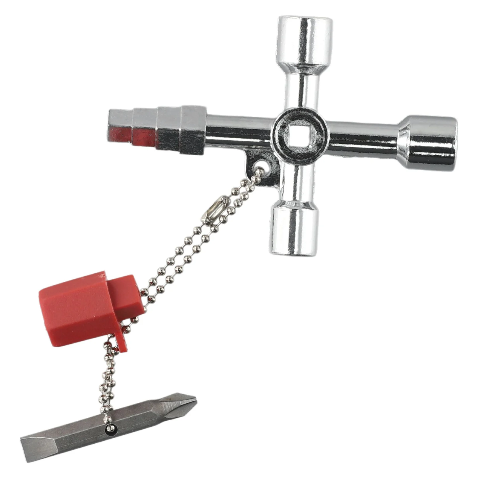 4 Way Key Key Wrench With Screwdriver Square Stepped Key Zinc Alloy Gas Pipe Radiator Multipurpose Solid Bleed
4 Way Key Key Wrench With Screwdriver Square Stepped Key Zinc Alloy Gas Pipe Radiator Multipurpose Solid Bleed