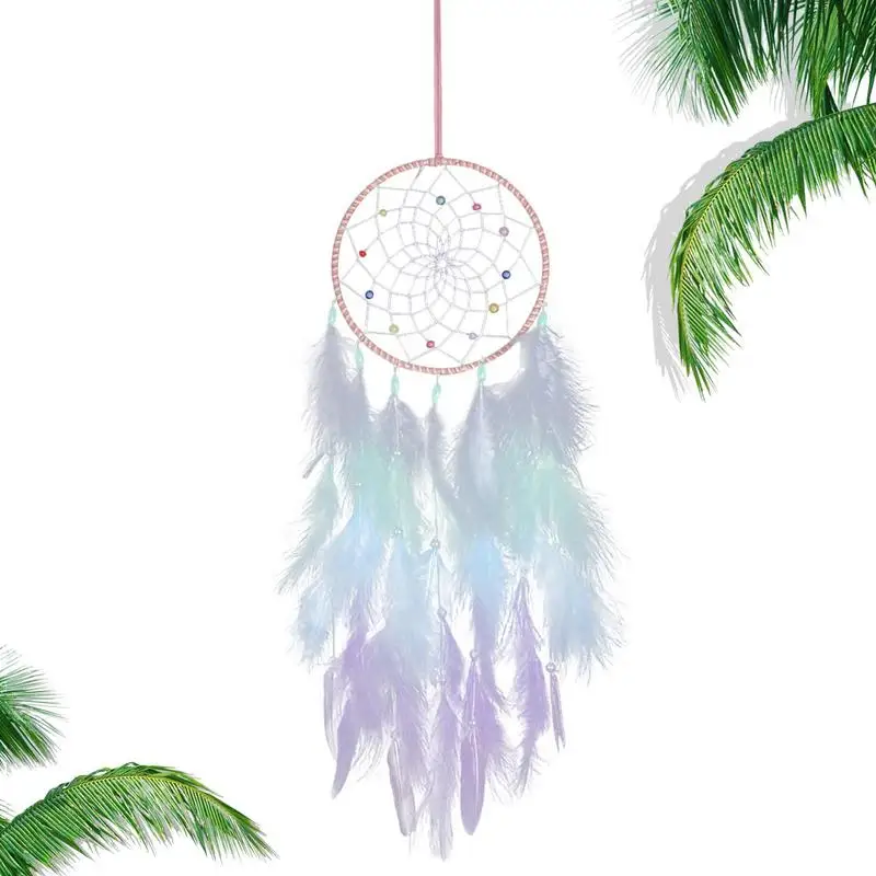 Dream Catcher For Girls Handmade Boho Feather Dream Catchers Beautiful Wall Decorative Dream Catchers Balcony Party Wedding 
Dream Catcher For Girls Handmade Boho Feather Dream Catchers Beautiful Wall Decorative Dream Catchers Balcony Party Wedding