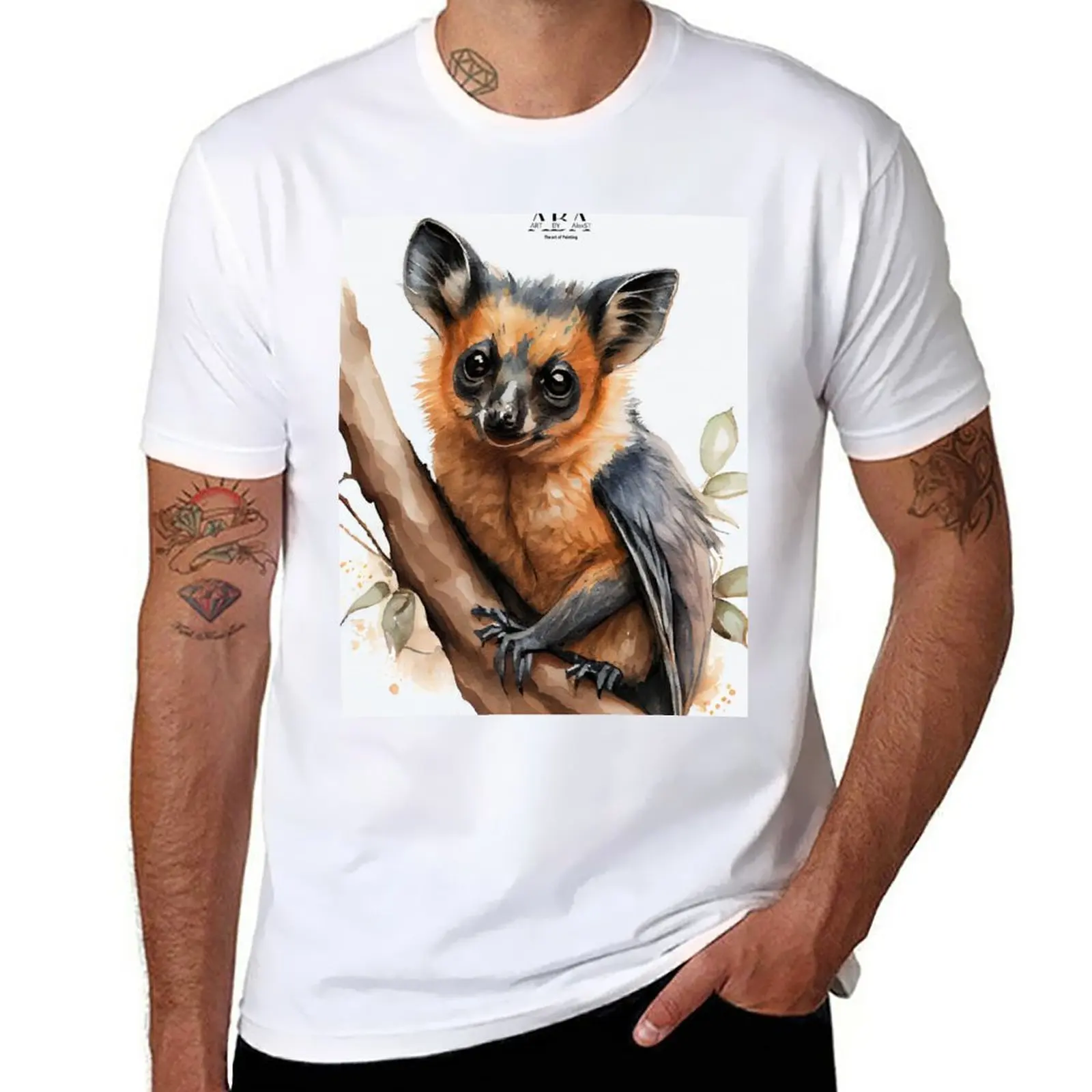 New Australian terrestrial Spectacled Flying-Fox - Watercolor Paint T-Shirt tees plus size t shirts plain t shirts men
New Australian terrestrial Spectacled Flying-Fox - Watercolor Paint T-Shirt tees plus size t shirts plain t shirts men