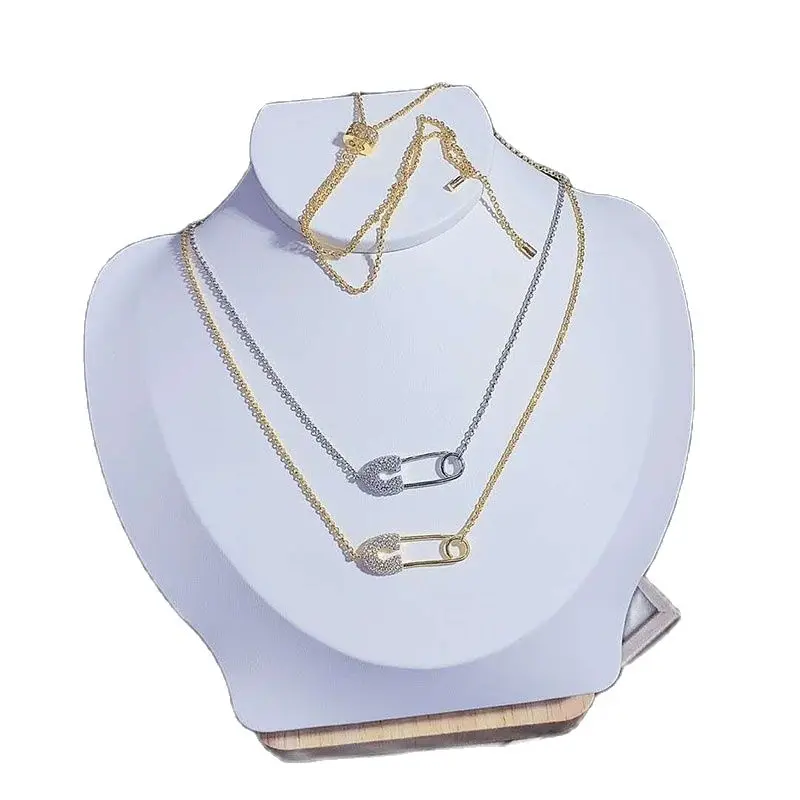 51-80cm High-quality female Personalized Gold Brooch Necklace, stylish, minimalist, clavicle chain For Holiday and birthday
51-80cm High-quality female Personalized Gold Brooch Necklace, stylish, minimalist, clavicle chain For Holiday and birthday