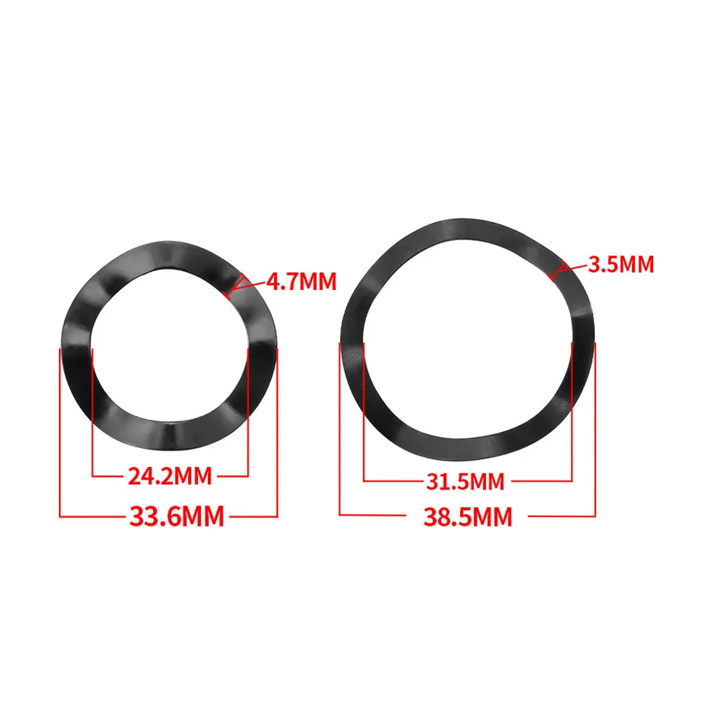 Crank Adjuster Steel Ultrathin Wave Washer 24mm/30mm Adjusting Gasket Adjustment Crankset For Bike Sleeve-SRAM-GXP
Crank Adjuster Steel Ultrathin Wave Washer 24mm/30mm Adjusting Gasket Adjustment Crankset For Bike Sleeve-SRAM-GXP