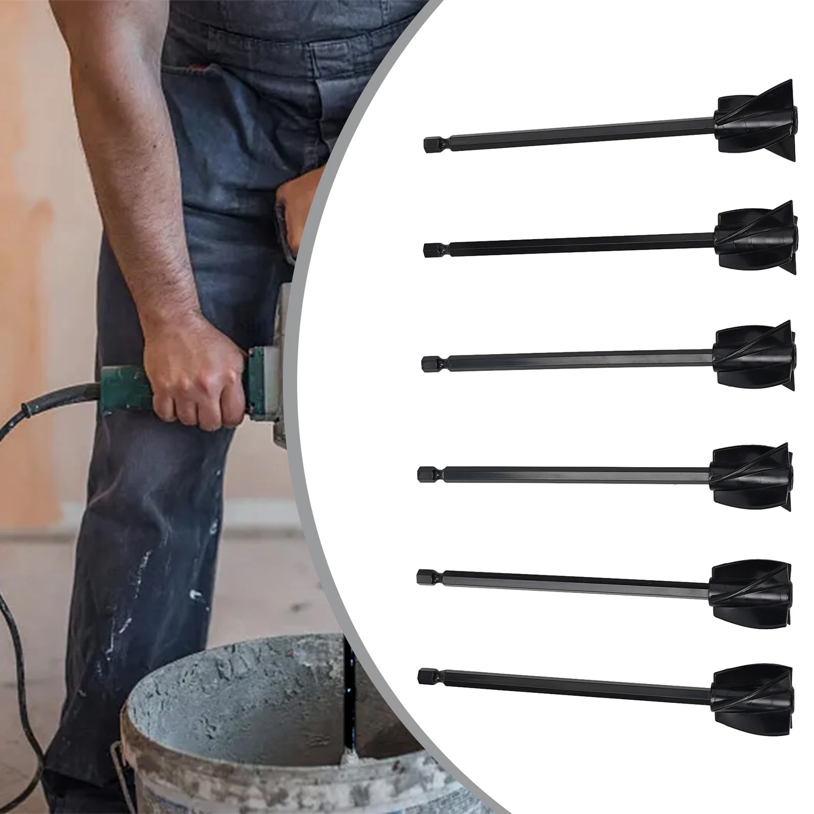6 Pcs Mixer Attachment Drill Head 16.5*3.5cm For Resin Epoxy Mixer Mixing Rod Drill Whisk Stirrer Construction Renovation Tool
6 Pcs Mixer Attachment Drill Head 16.5*3.5cm For Resin Epoxy Mixer Mixing Rod Drill Whisk Stirrer Construction Renovation Tool