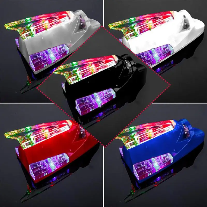 

Car Shark Fin Light Innovative Design Auto Shark Fin Shaped LED Lamp Car Fin Warning Fight Auto Roof Wind Power LED Antenna