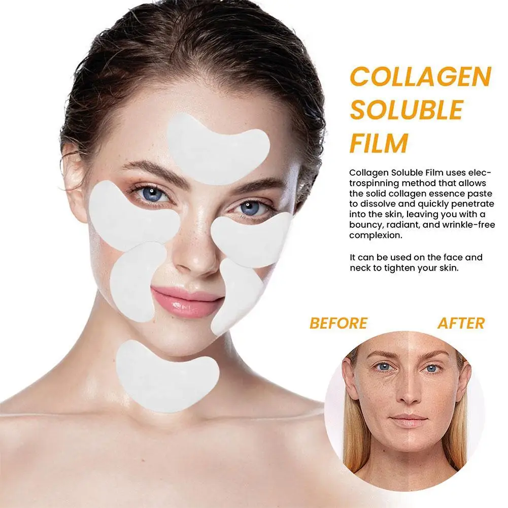 5pair Korea Highprime Collagen Soluble Film Highprime Collagen Film Circles Moisturizing Remove Wrinkles Lift Anti-Aging Firming
5pair Korea Highprime Collagen Soluble Film Highprime Collagen Film Circles Moisturizing Remove Wrinkles Lift Anti-Aging Firming