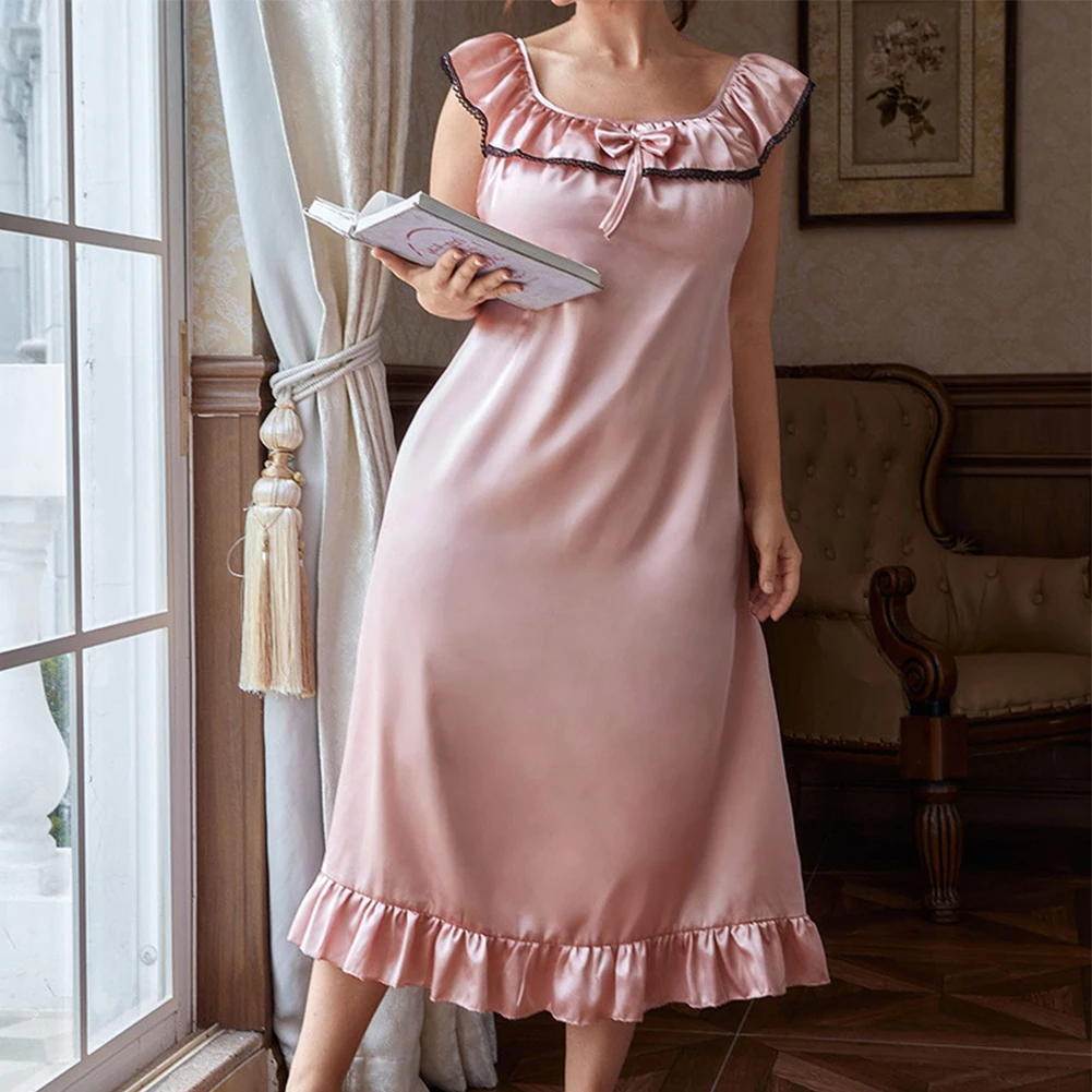 Plus Size Women Sexy Lingerie Nightgown Sleepwear Night Dress Chemise Nighty Imitation Silk Oversized Loose Casual Home
Plus Size Women Sexy Lingerie Nightgown Sleepwear Night Dress Chemise Nighty Imitation Silk Oversized Loose Casual Home