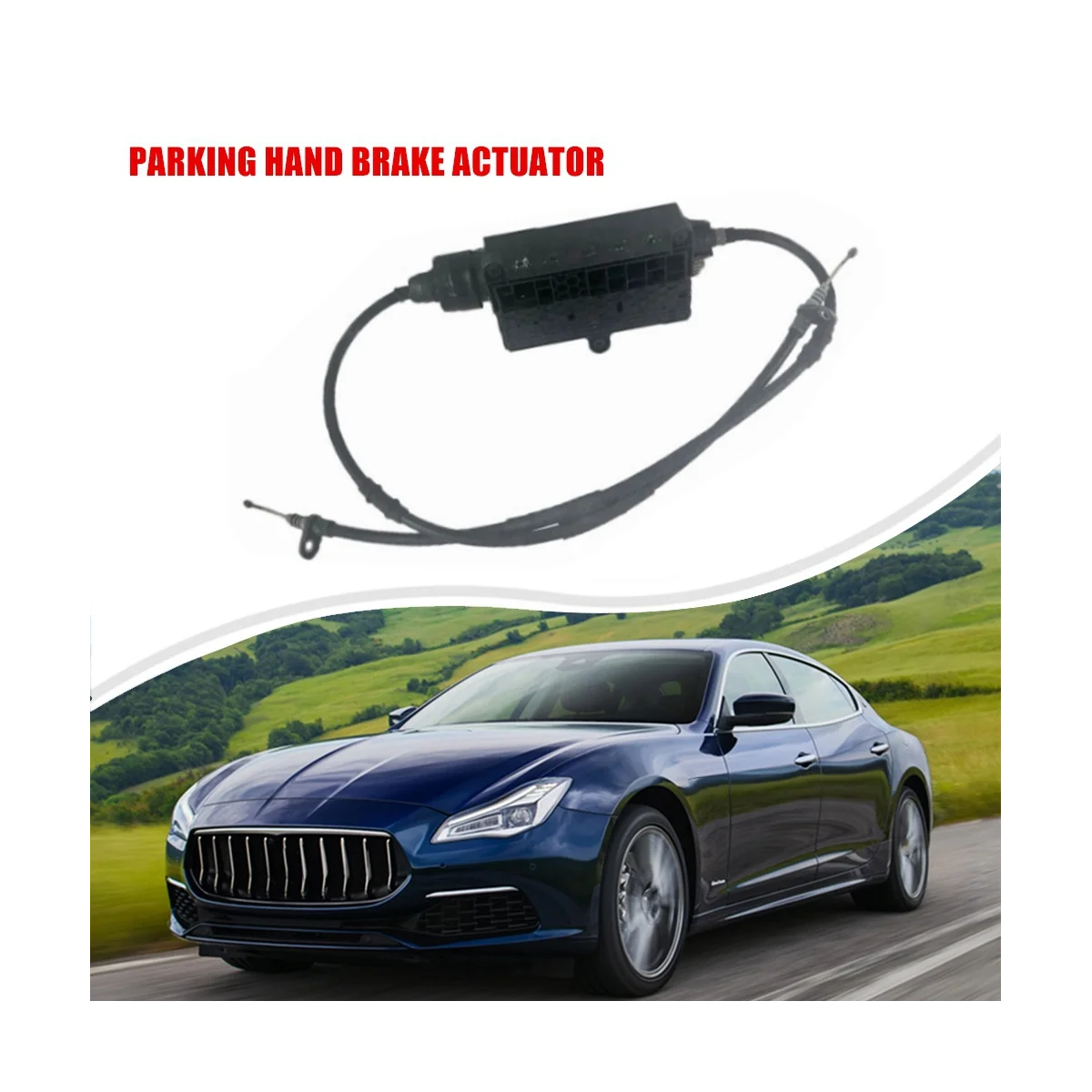 

670030887 Car Parking Brake Electronic Actuator Parking Hand Brake Actuator for Maserati Quattroporte Ghibli
