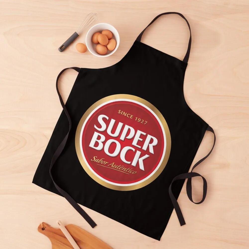 

super bock since 1927 logo Apron with pockets Kitchen For Man Apron