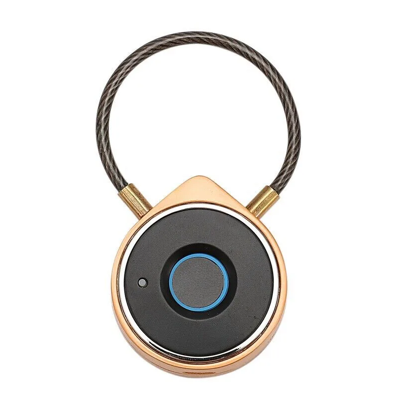 

W9 USB Rechargeable Smart Bluetooth Fingerprint Lock Anti-Theft Lock Security Door Luggage Padlock