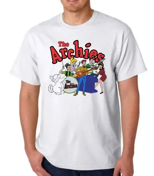 the Archies Tee T-Shirt Cartoon Comics Cereal Jughead Veronica 
the Archies Tee T-Shirt Cartoon Comics Cereal Jughead Veronica