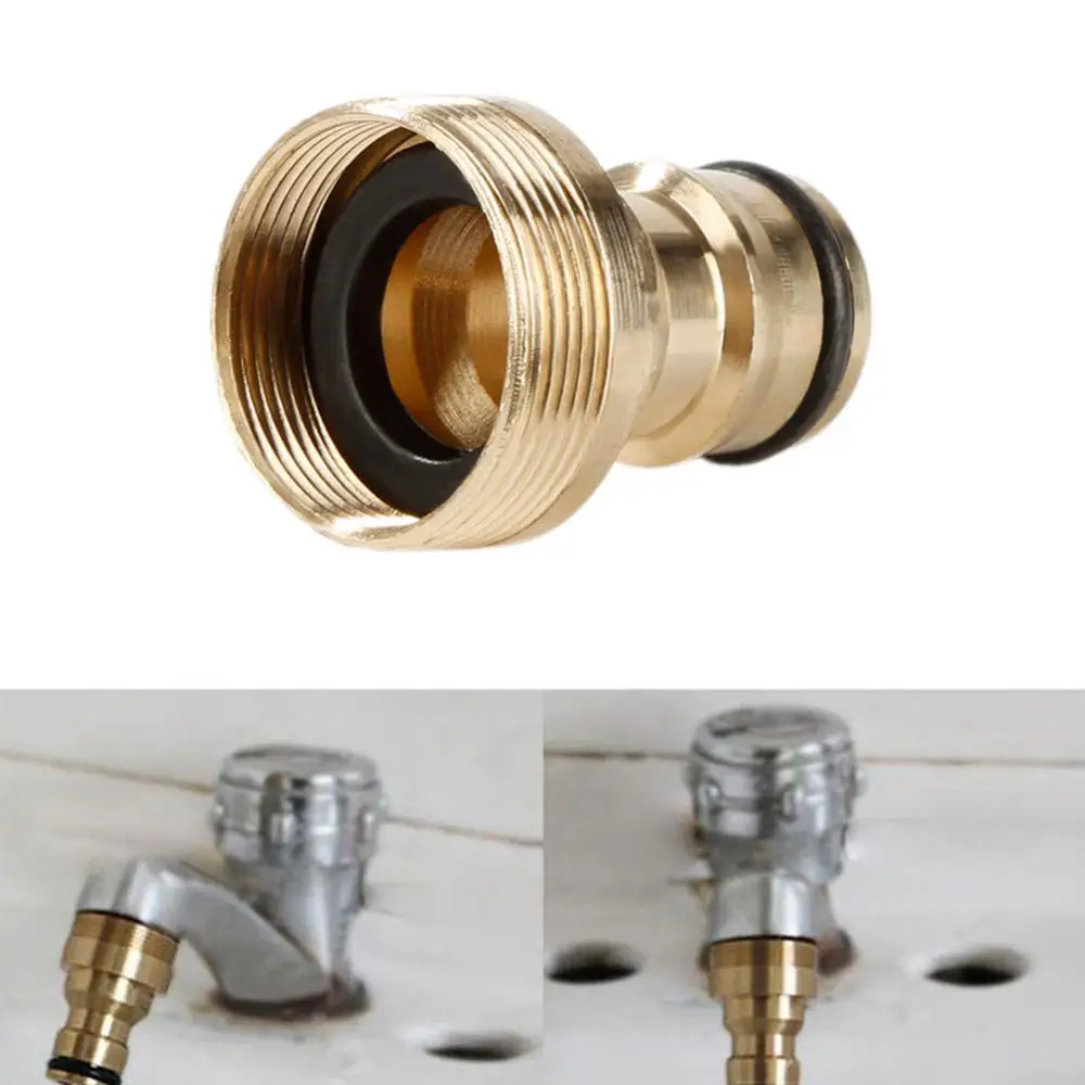 Universal Tap Kitchen Adapters Brass Faucet Tap Connector Mixer Hose Adaptor Basin Fitting Garden Watering Garden Tools
Universal Tap Kitchen Adapters Brass Faucet Tap Connector Mixer Hose Adaptor Basin Fitting Garden Watering Garden Tools