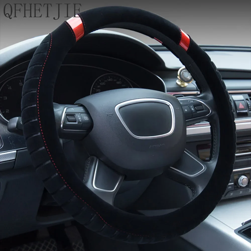 QFHETJIE New Winter Plush Car Steering Wheel Cover Non-slip Warm Round Fashion Soft High-quality Accessories
QFHETJIE New Winter Plush Car Steering Wheel Cover Non-slip Warm Round Fashion Soft High-quality Accessories