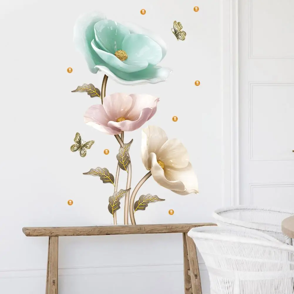 Easy to Clean Wall Decals Durable High-adhesive Orchid Plant Wall Stickers Home Decorative Painting for Elegant Room Walls
Easy to Clean Wall Decals Durable High-adhesive Orchid Plant Wall Stickers Home Decorative Painting for Elegant Room Walls