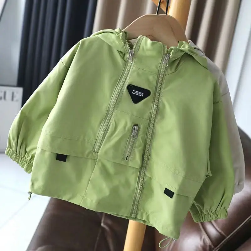 Children's Coat Boys And Girls Spring And Autumn Jacket Baseball Uniform Children's Hooded Top Korean Version Trendy Clothes
Children's Coat Boys And Girls Spring And Autumn Jacket Baseball Uniform Children's Hooded Top Korean Version Trendy Clothes