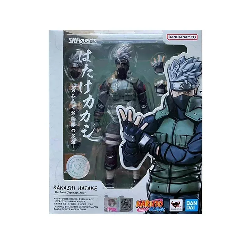 

Bandai Namco S.h.figuarts Kakashi Hatake Naruto Shippuden 16cm Anime Original Action Figure Model Toy Kids Birthday Gift