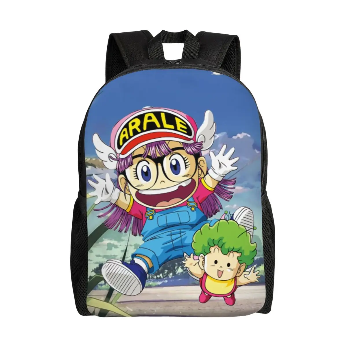 Arale Norimaki и Gatchan рюкзак для мужчин женщин студентов колледжа сумка для книг подходит для 15-дюймового ноутбука Dr Slump аниме-сумки
Arale Norimaki и Gatchan рюкзак для мужчин женщин студентов колледжа сумка для книг подходит для 15-дюймового ноутбука Dr Slump аниме-сумки