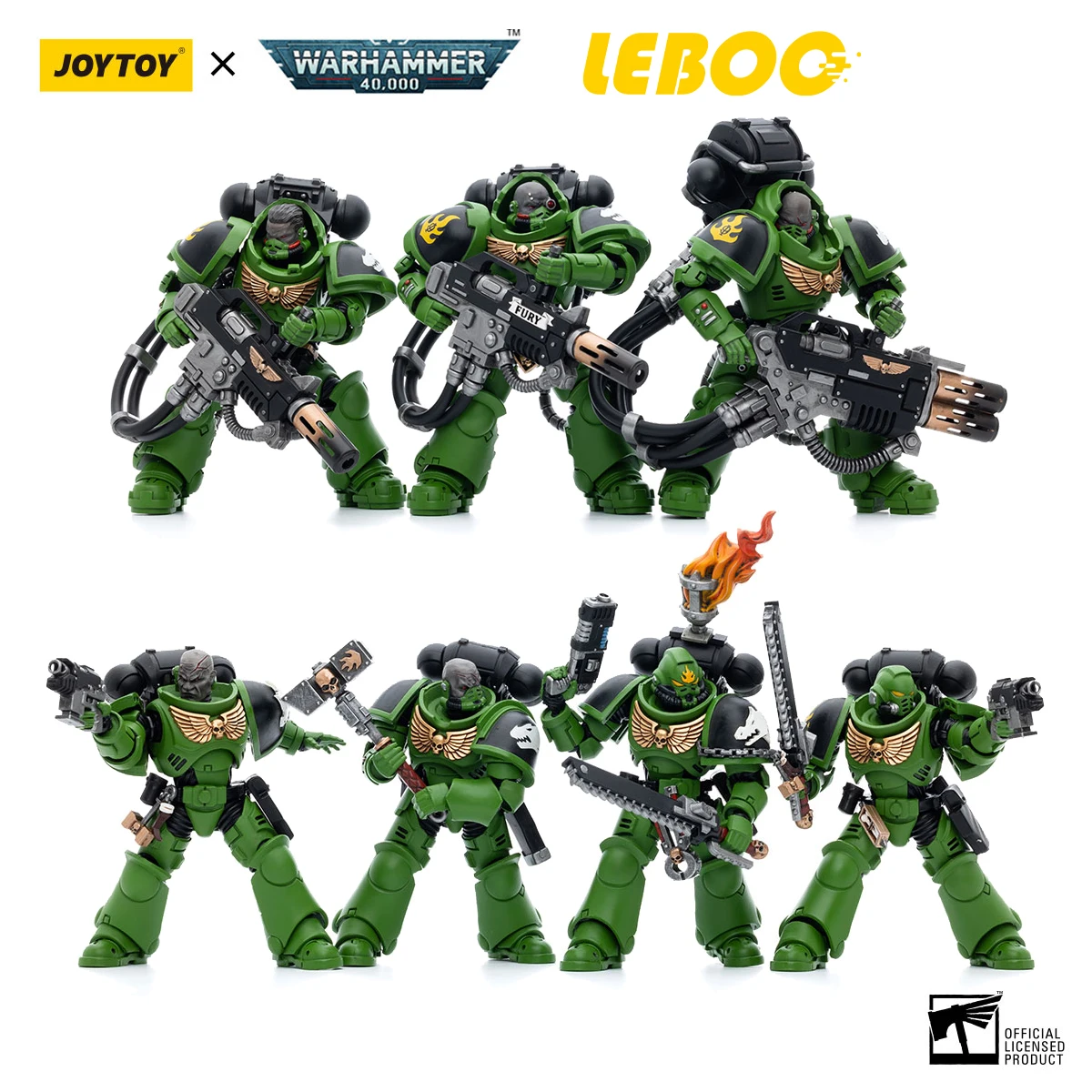 

Joytoy 1/18 Action Figure Warhmmer 40k Mecha Salamanders Intercessors And Eradicators Series Free Shipping[Pre-Sale]