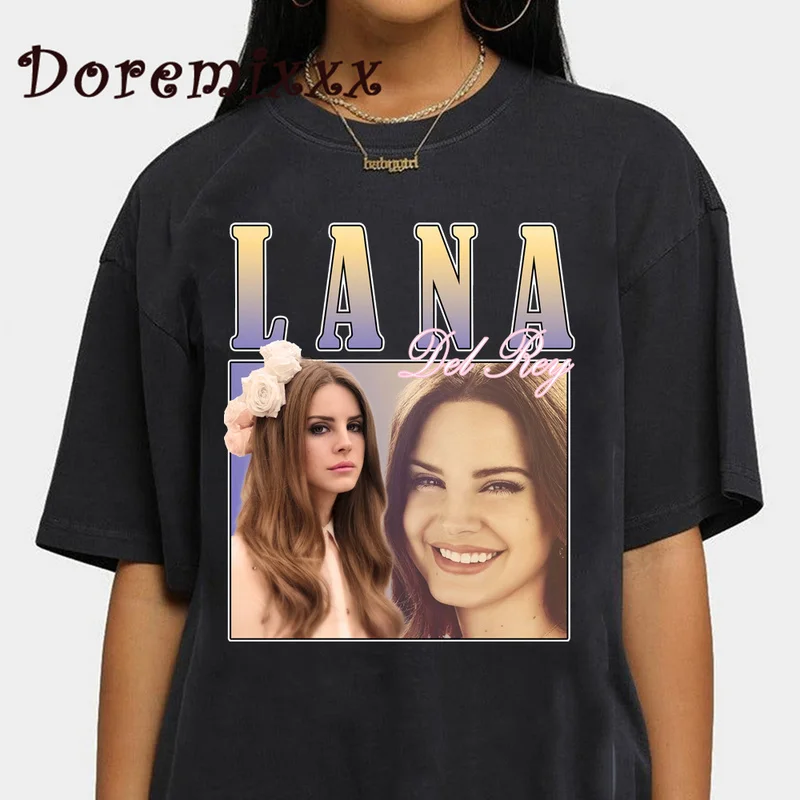 New Lana Del Rey 90s Vintage Graphic T Shirt Mens Oversized 100% Cotton Unisex T-shirts Women Graphic Tees Harajuku Male Tops
New Lana Del Rey 90s Vintage Graphic T Shirt Mens Oversized 100% Cotton Unisex T-shirts Women Graphic Tees Harajuku Male Tops