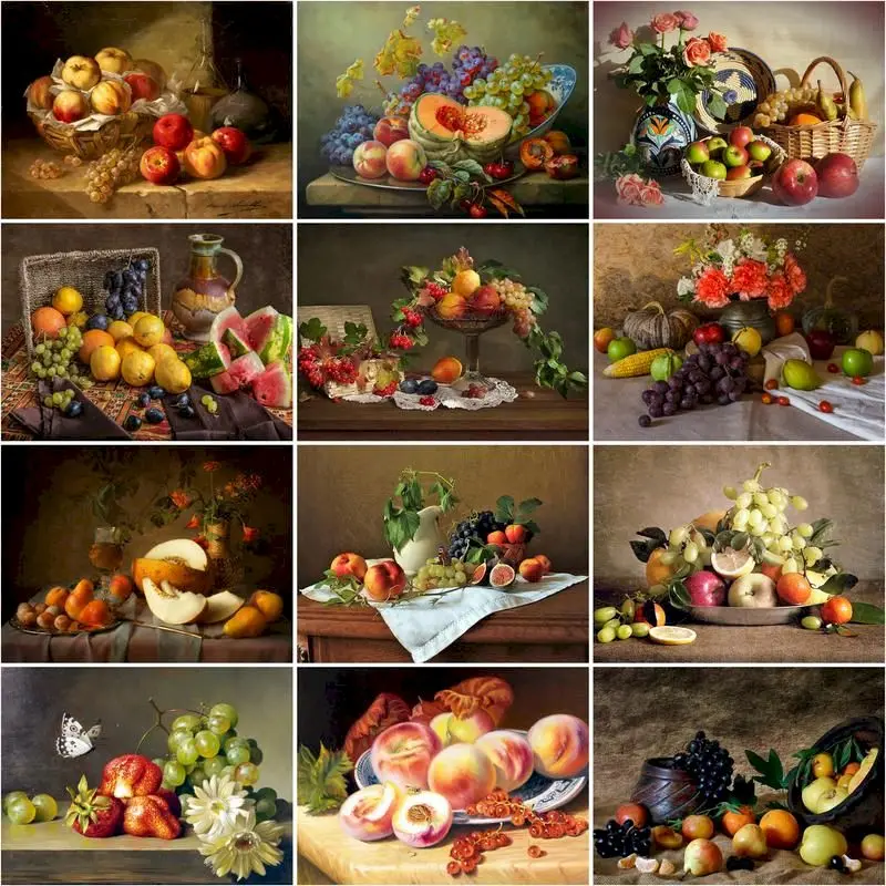 CHENISTORY Painting By Numbers Fruit Scenery On The Table Pictures By Number Acrylic Paint On Canvas Diy Home Decoration
CHENISTORY Painting By Numbers Fruit Scenery On The Table Pictures By Number Acrylic Paint On Canvas Diy Home Decoration