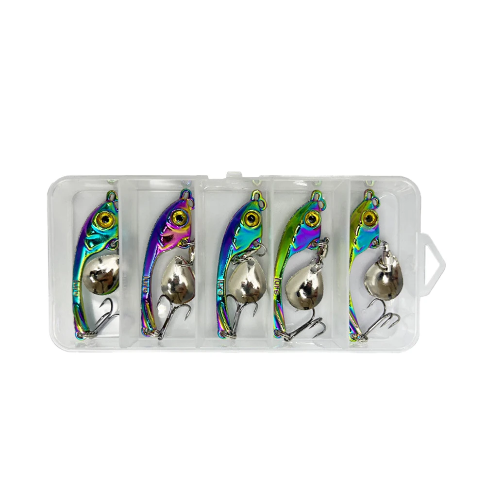 Xuanyue VIB Metal Rotating Sequined Lure Bait Iron Plate Long-range Fake Bait Tremor Vib Lure Bait Cocked Bass
Xuanyue VIB Metal Rotating Sequined Lure Bait Iron Plate Long-range Fake Bait Tremor Vib Lure Bait Cocked Bass