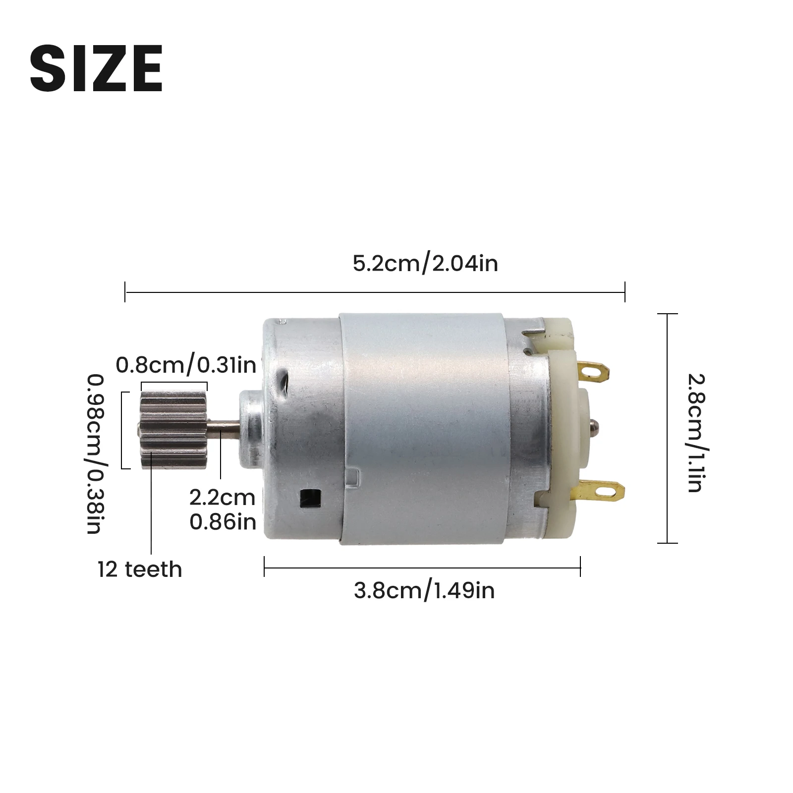 Children Toy Car Motor Gear Durable Electric Vehicle High Quality RS380 RS555 23000rpm 25-200W 6V /12V 24V RS390
Children Toy Car Motor Gear Durable Electric Vehicle High Quality RS380 RS555 23000rpm 25-200W 6V /12V 24V RS390