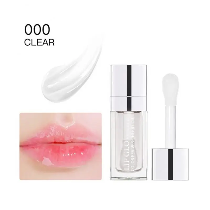

1pcs Watery Lip Oil Transparent Lip Balm Lip Glaze Colorless Moisturizing Lip Gloss Natural Lipgloss Lasting Makeup Cosmetics
