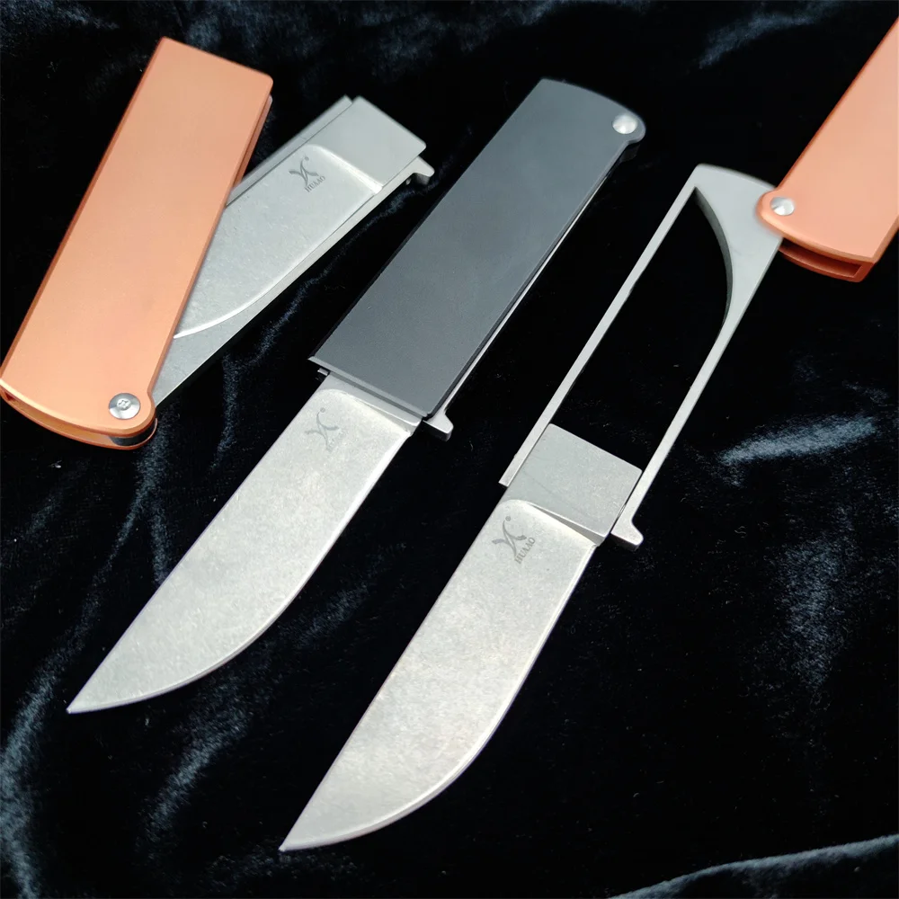 

Manual Open Pocket Flipper Folding Knife D2 Blade T6 Aluminum Handle Tactical Survival Outdoor EDC Hunting Self Defense Camping