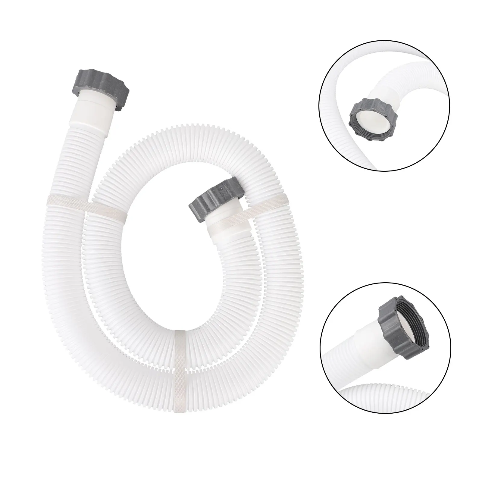 High Quality Swimming Pool Connection Hose For Pump Hose Pool Hose Sided Pools Spas Hottubs Swimming Pool Part & Nut Set
High Quality Swimming Pool Connection Hose For Pump Hose Pool Hose Sided Pools Spas Hottubs Swimming Pool Part & Nut Set