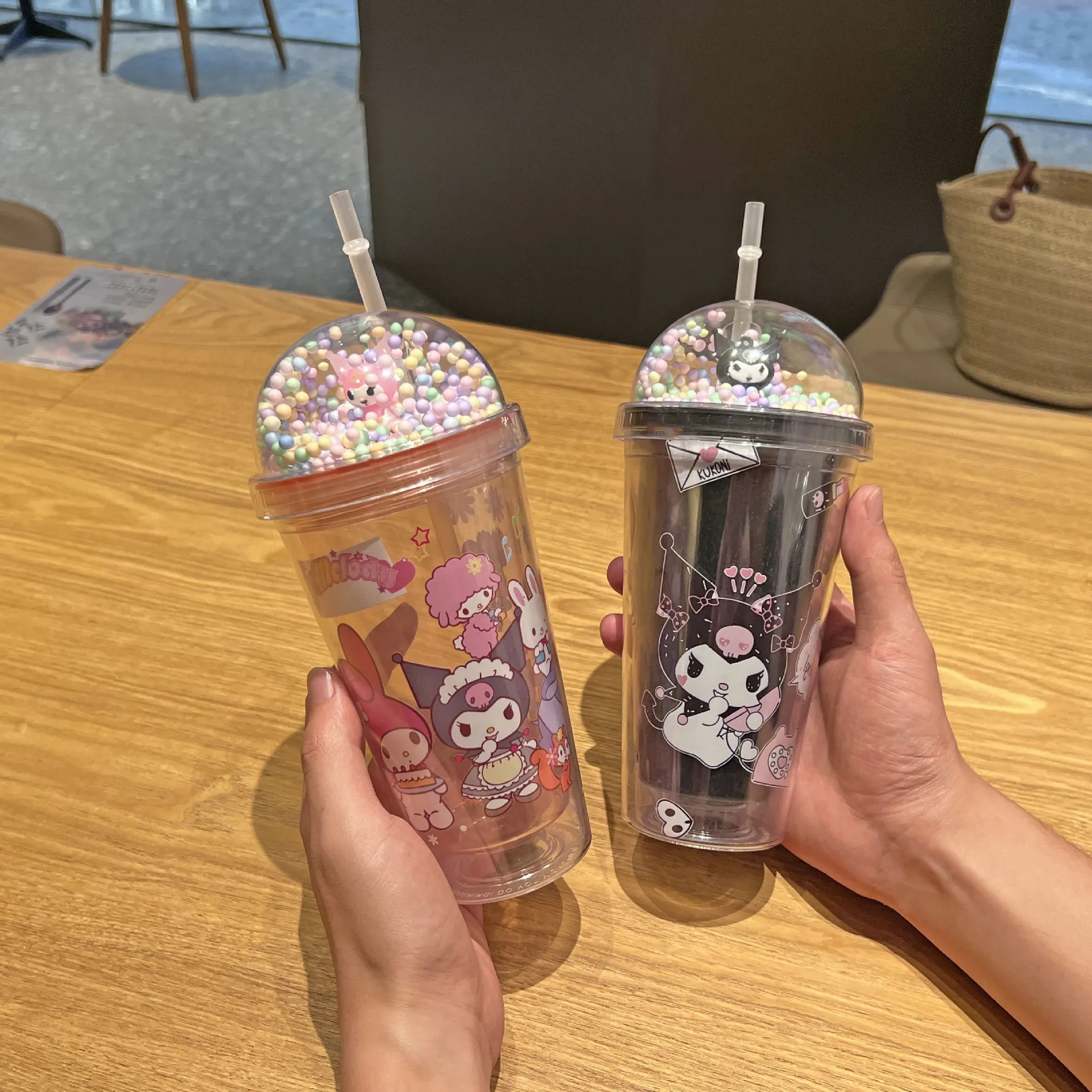 450ML Kuromis Melody Water Bottles Anime Cinnamorolls Juice Milk Plastic Cup with Lid Straw Coffee Large Capacity Drinkware Gift
450ML Kuromis Melody Water Bottles Anime Cinnamorolls Juice Milk Plastic Cup with Lid Straw Coffee Large Capacity Drinkware Gift
