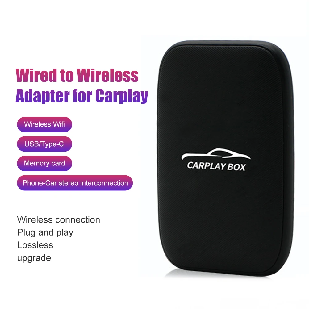 MINI Ai Box Wireless CarPlay Android Auto for CarPlay Android Auto AI Box Multimedia Video Player for Netflix YouTube TF Card
MINI Ai Box Wireless CarPlay Android Auto for CarPlay Android Auto AI Box Multimedia Video Player for Netflix YouTube TF Card