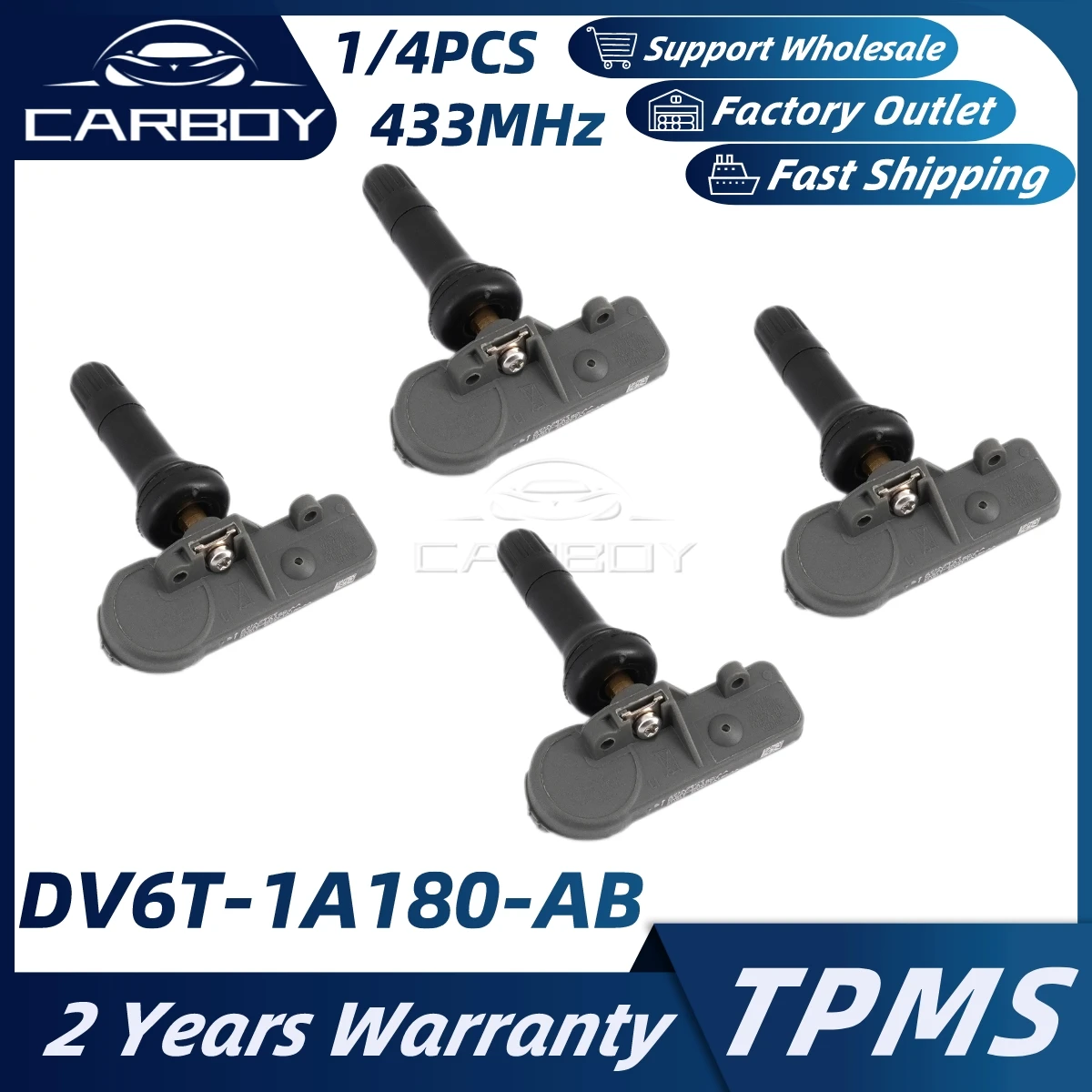 Справочный датчик давления в шинах DV6T1A180AB TPMS для Ford Transit Bus F-Series Tourneo Custom Lincoln Navigator Mazda DV6T-1A180-AB
Справочный датчик давления в шинах DV6T1A180AB TPMS для Ford Transit Bus F-Series Tourneo Custom Lincoln Navigator Mazda DV6T-1A180-AB