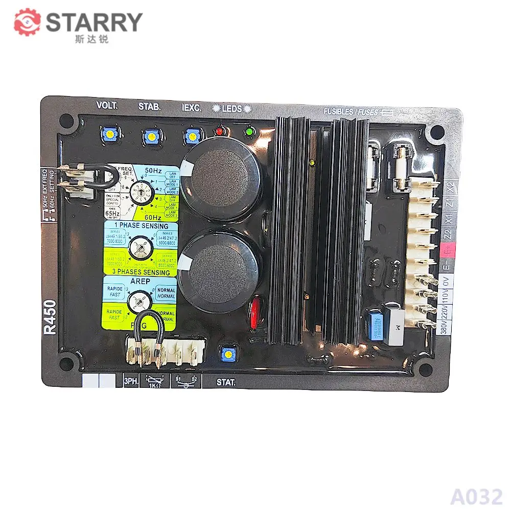 Автоматический стабилизатор регулятора напряжения R450 R450 AVR, дизельный генератор, запасные части
Автоматический стабилизатор регулятора напряжения R450 R450 AVR, дизельный генератор, запасные части