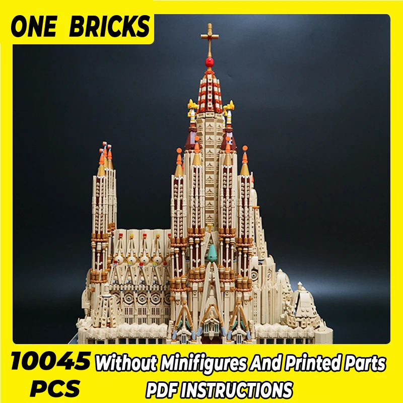 Moc Building Bricks Famous Street View Model Sagrada Familia Technology Modular Blocks Gifts Toys For Children DIY Sets Assembly
Moc Building Bricks Famous Street View Model Sagrada Familia Technology Modular Blocks Gifts Toys For Children DIY Sets Assembly