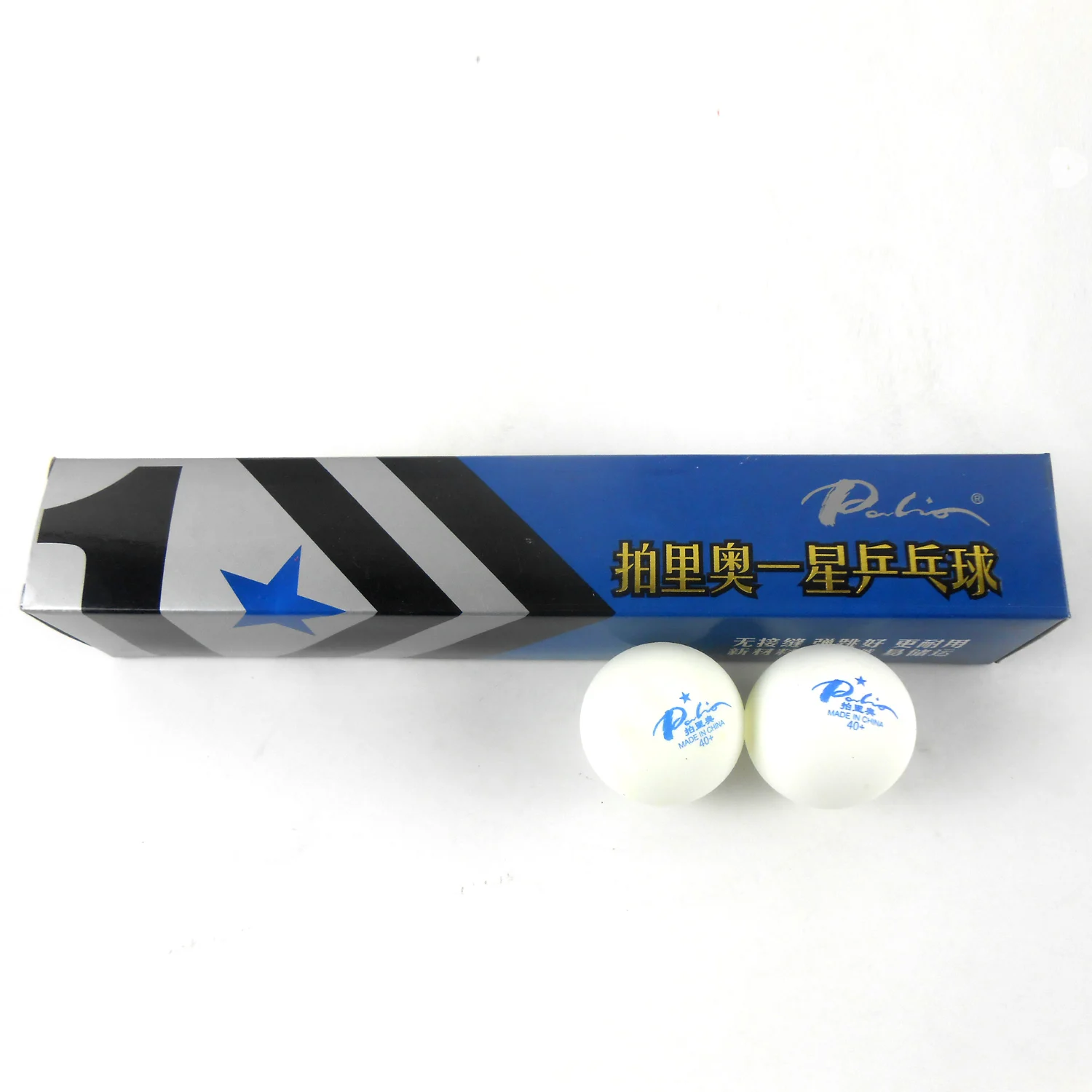 30 balls Palio 1Star 1-Star Star1 40+ New Materials White Table Tennis Balls for Ping Pong racket game
30 balls Palio 1Star 1-Star Star1 40+ New Materials White Table Tennis Balls for Ping Pong racket game