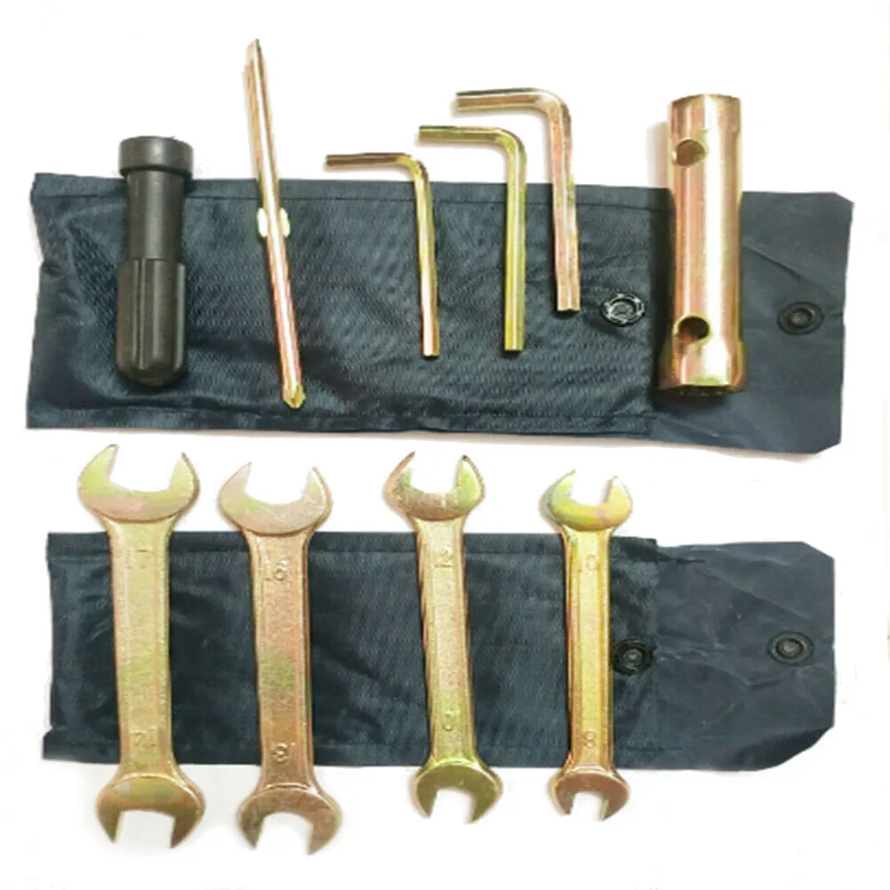 100% Brand New Wrench Socket Tool 9pcs High Quality Motorcycle Practical To Use Repair Tool Kit Spanner Spark Plug
100% Brand New Wrench Socket Tool 9pcs High Quality Motorcycle Practical To Use Repair Tool Kit Spanner Spark Plug