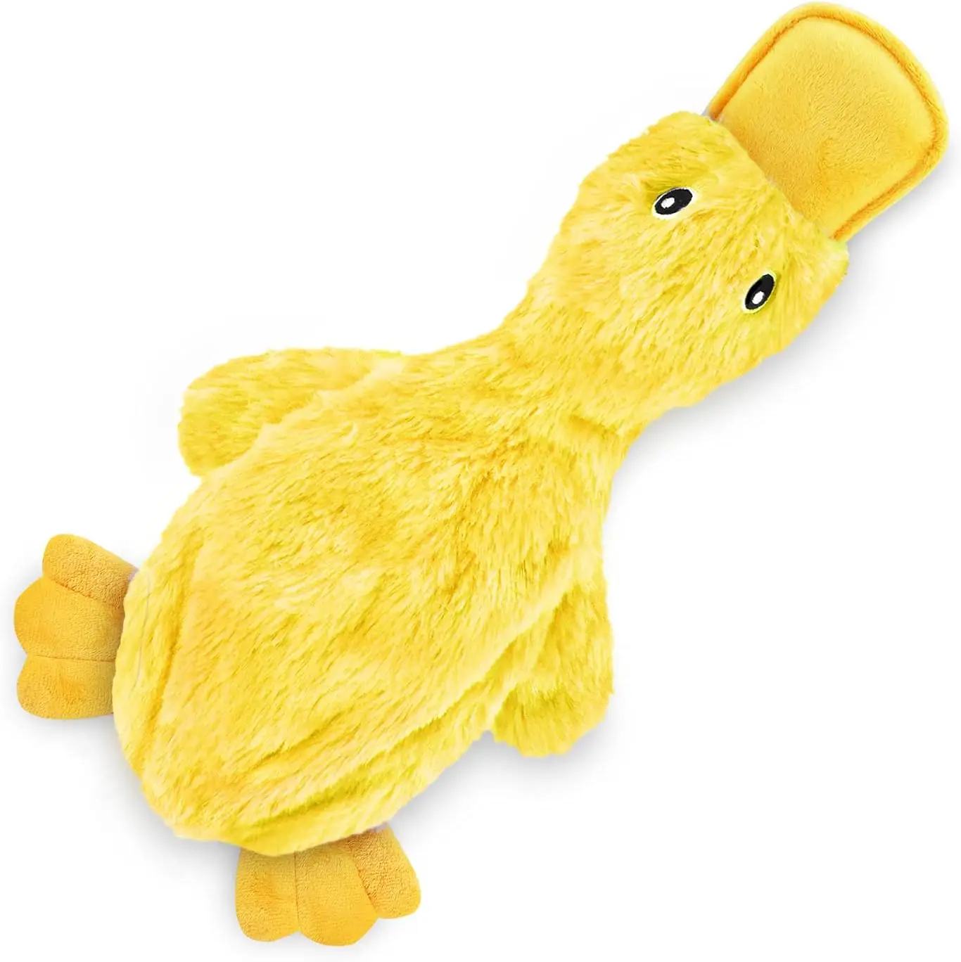 

Pet Supplies Dog Chew Toy for Small Medium and Large Breeds Cute No Stuffing Duck with Soft Squeaker for Indoor Puppies