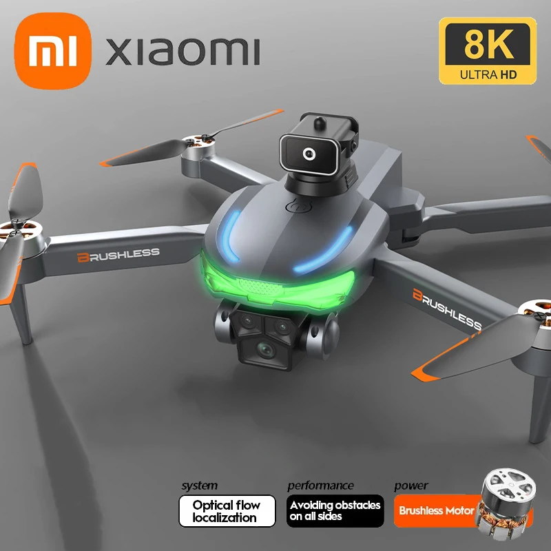 Новинка Дрон Xiaomi A17 8K с тремя HD камерами радиоуправляемые Дроны для аэрофотосъемки препятствия вертолет Квадрокоптер Радиоуправляемый БПЛА
Новинка Дрон Xiaomi A17 8K с тремя HD камерами радиоуправляемые Дроны для аэрофотосъемки препятствия вертолет Квадрокоптер Радиоуправляемый БПЛА