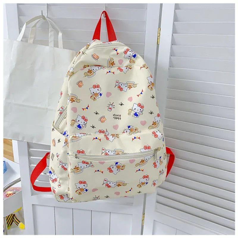 MINISO Hello Kitty Cute Backpack for Women Girls Nylon Fashion Casual Large Capacity School Bag for Students in Grades 6-9
MINISO Hello Kitty Cute Backpack for Women Girls Nylon Fashion Casual Large Capacity School Bag for Students in Grades 6-9