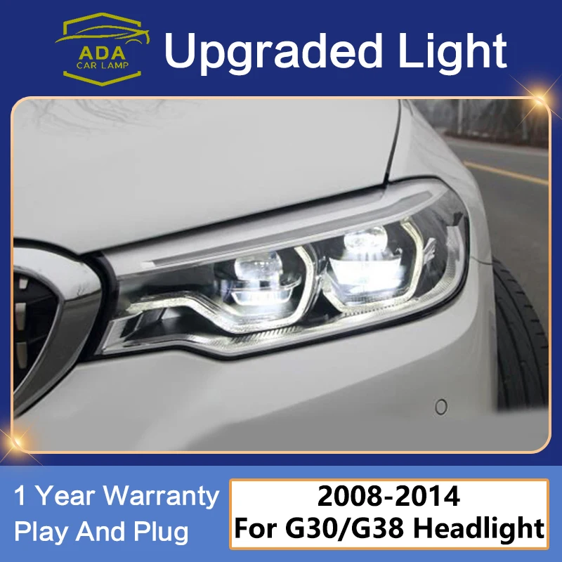 Car Styling Front Light for BMW G30 G38 Headlight 2018-2020 5 Series 530i 525i DRL Signal Full LED Projector Lens Head Lamp
Car Styling Front Light for BMW G30 G38 Headlight 2018-2020 5 Series 530i 525i DRL Signal Full LED Projector Lens Head Lamp