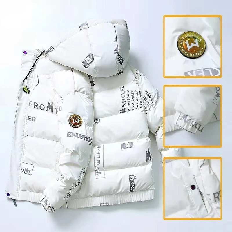 2023 New Men's Autumn and Winter Jacket White Duck Down Jacket, Short Version,Korean Top Fashion Youth Hooded Sweater Jacket
2023 New Men's Autumn and Winter Jacket White Duck Down Jacket, Short Version,Korean Top Fashion Youth Hooded Sweater Jacket