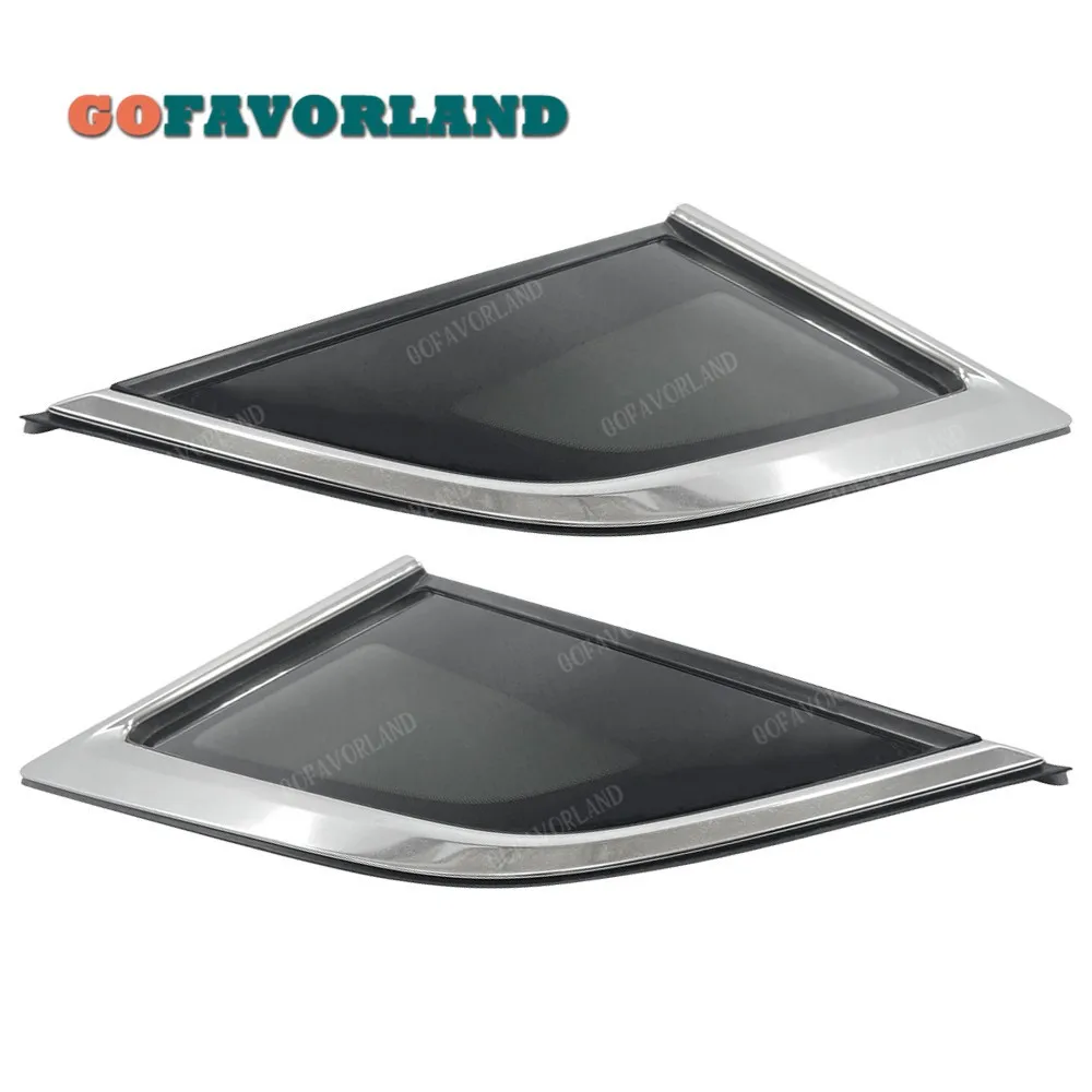 

Pair Rear Left & Right Side Chrome Quarter Window Glass 84817423 84817424 For 2017-2022 CADILLAC XT5 LUXURY 3.6L V6 AWD