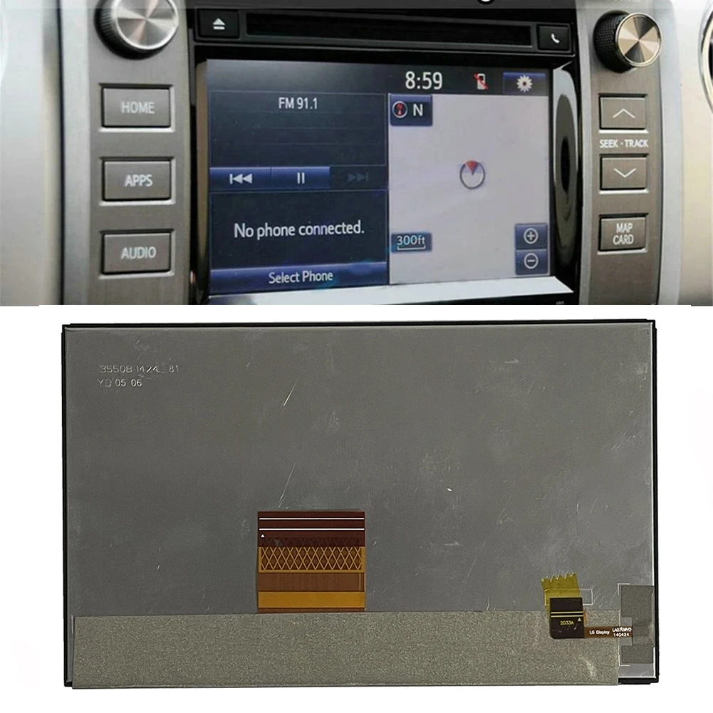 7-дюймовый ЖК-экран LA070WV2 для Toyota, для Tundra 2014-2019, 2 Din, автомобильное радио, мультимедийный видеоплеер, навигация, ЖК-экран
7-дюймовый ЖК-экран LA070WV2 для Toyota, для Tundra 2014-2019, 2 Din, автомобильное радио, мультимедийный видеоплеер, навигация, ЖК-экран