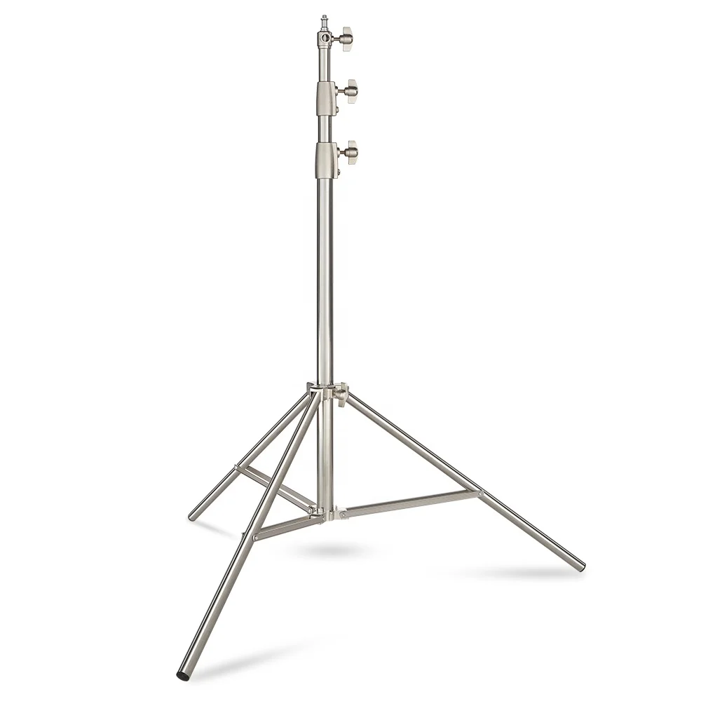 Stainless Steel 2.7M Heavy Duty Light Stand Tripod with for Photo Studio Softbox Video Flash Umbrellas Reflector Lighting
Stainless Steel 2.7M Heavy Duty Light Stand Tripod with for Photo Studio Softbox Video Flash Umbrellas Reflector Lighting
