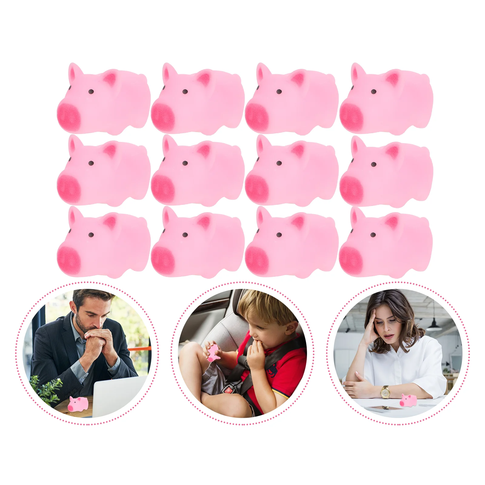 20 Pcs Piggy Vent Toy Simulation Plaything Toy Pressure Relief Squeeze Stretchy Tricky Stress
20 Pcs Piggy Vent Toy Simulation Plaything Toy Pressure Relief Squeeze Stretchy Tricky Stress
