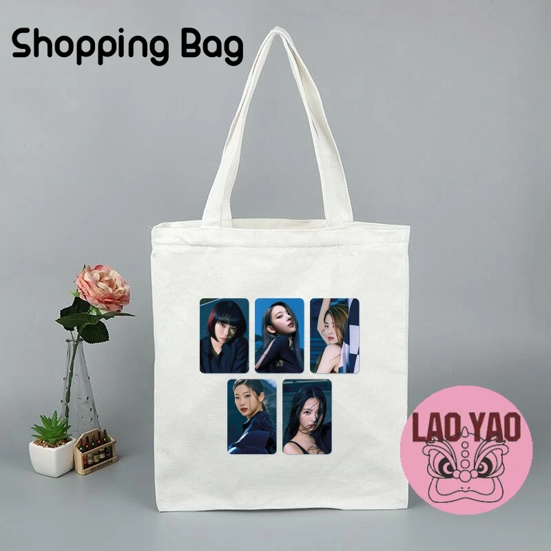 Сумка-шоппер Женская парусиновая, сумочка-тоут для покупок в Корейском стиле, большой мешок для покупок, подарок на день рождения 
Сумка-шоппер Женская парусиновая, сумочка-тоут для покупок в Корейском стиле, большой мешок для покупок, подарок на день рождения