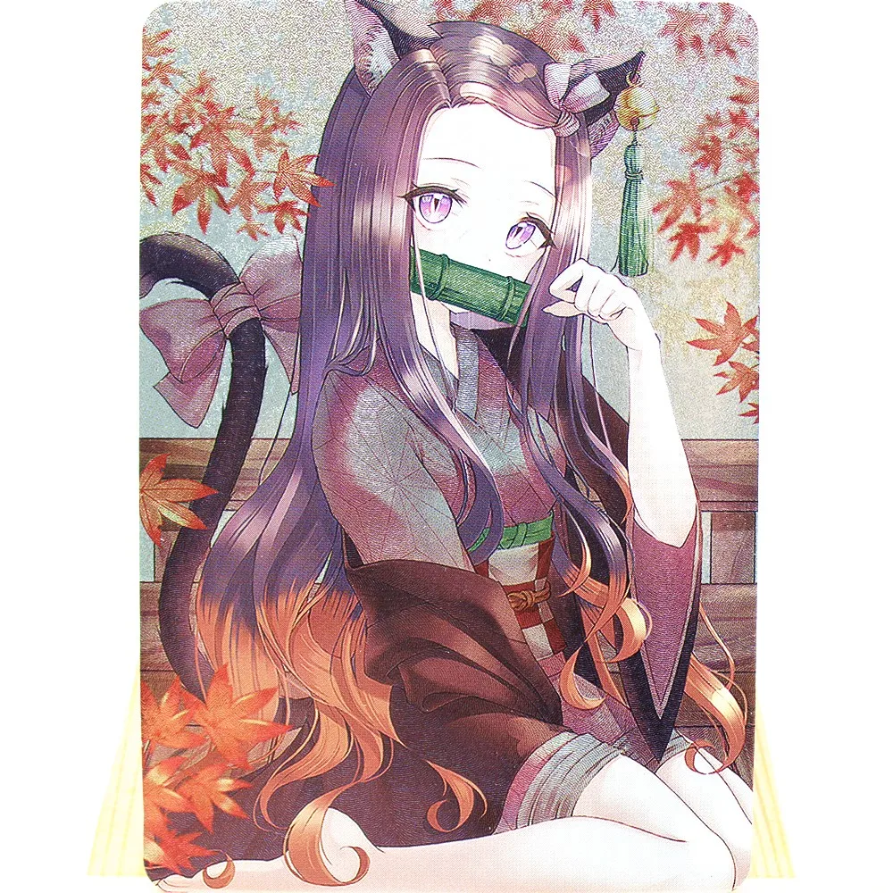 13STKS/set Anime Game Flash ACG Card Demon Slayer Kamado Nezuko Kawaii SEXY Girl Card Collector's Favorite Toy
13STKS/set Anime Game Flash ACG Card Demon Slayer Kamado Nezuko Kawaii SEXY Girl Card Collector's Favorite Toy