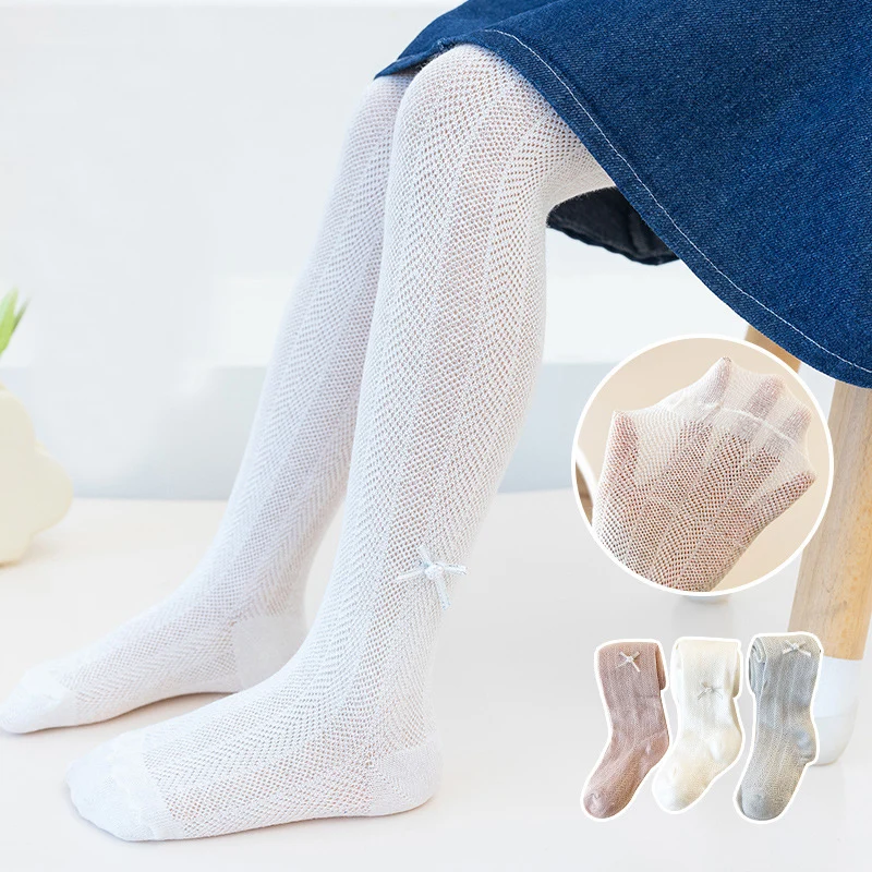 Новинка лета 2023, колготки для девочек, мягкие хлопковые дышащие сетчатые детские колготки с бантом, чулки для принцессы, детские леггинсы от комаров
Новинка лета 2023, колготки для девочек, мягкие хлопковые дышащие сетчатые детские колготки с бантом, чулки для принцессы, детские леггинсы от комаров