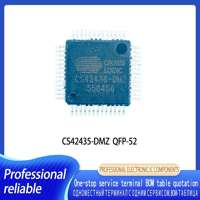 

CS42435-DMZ QFP-52 CS42528-CQZ QFP-64 CS42438-DMZ QFP-52 CS42435 CS42438 CS42528 QFP In Stock