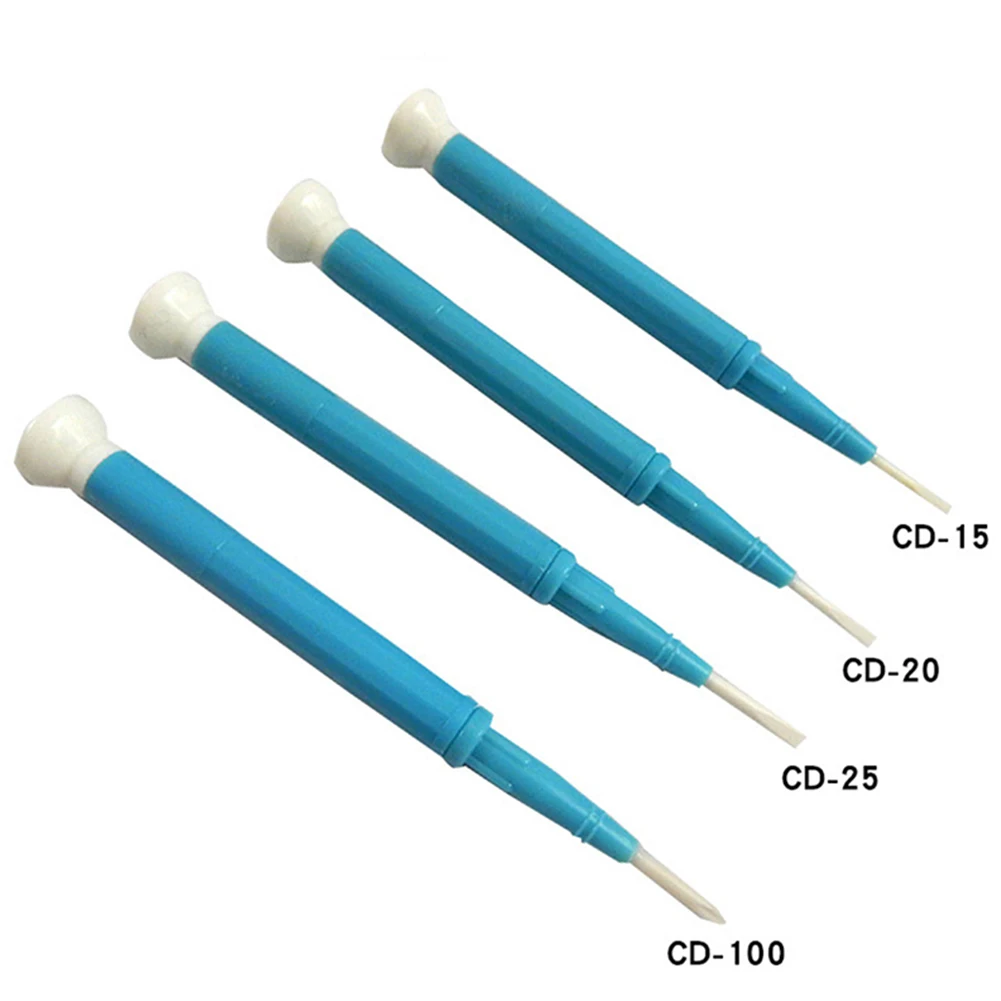 

New Practical Screw Driver 4 PCS CD-15/20/25/100 Precision Zirconium Oxide Ceramic For High Frequency Circuit High Hardness