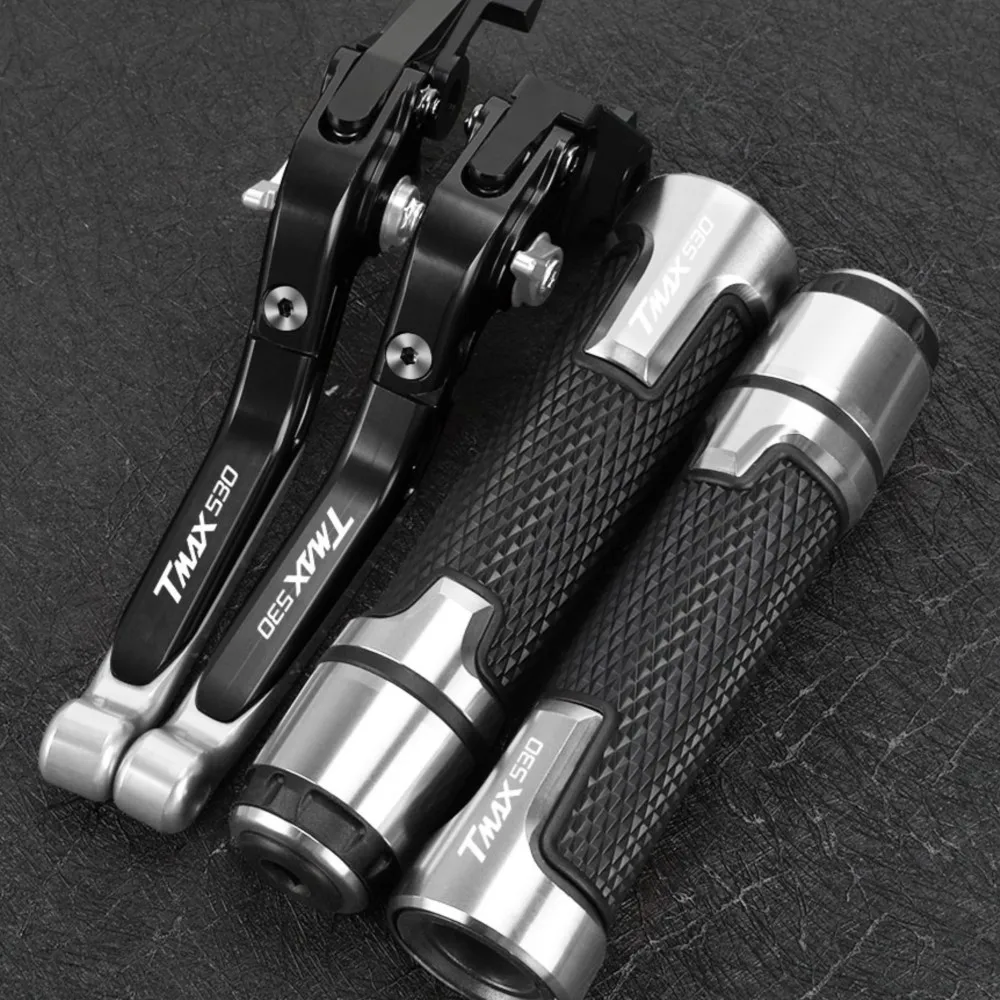 

Motorcycle Accessories For YAMAHA TMAX 530 TMAX530 SX DX 2012-2023 Brake Clutch Levers Handlebar Grip Handles bar Hand Grips