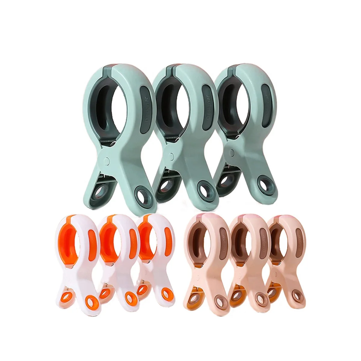 15 Pcs Strong Windproof Clothes Pins Quilt Hanging Clips Reusable Non- Fixed Clothes Pins
15 Pcs Strong Windproof Clothes Pins Quilt Hanging Clips Reusable Non- Fixed Clothes Pins